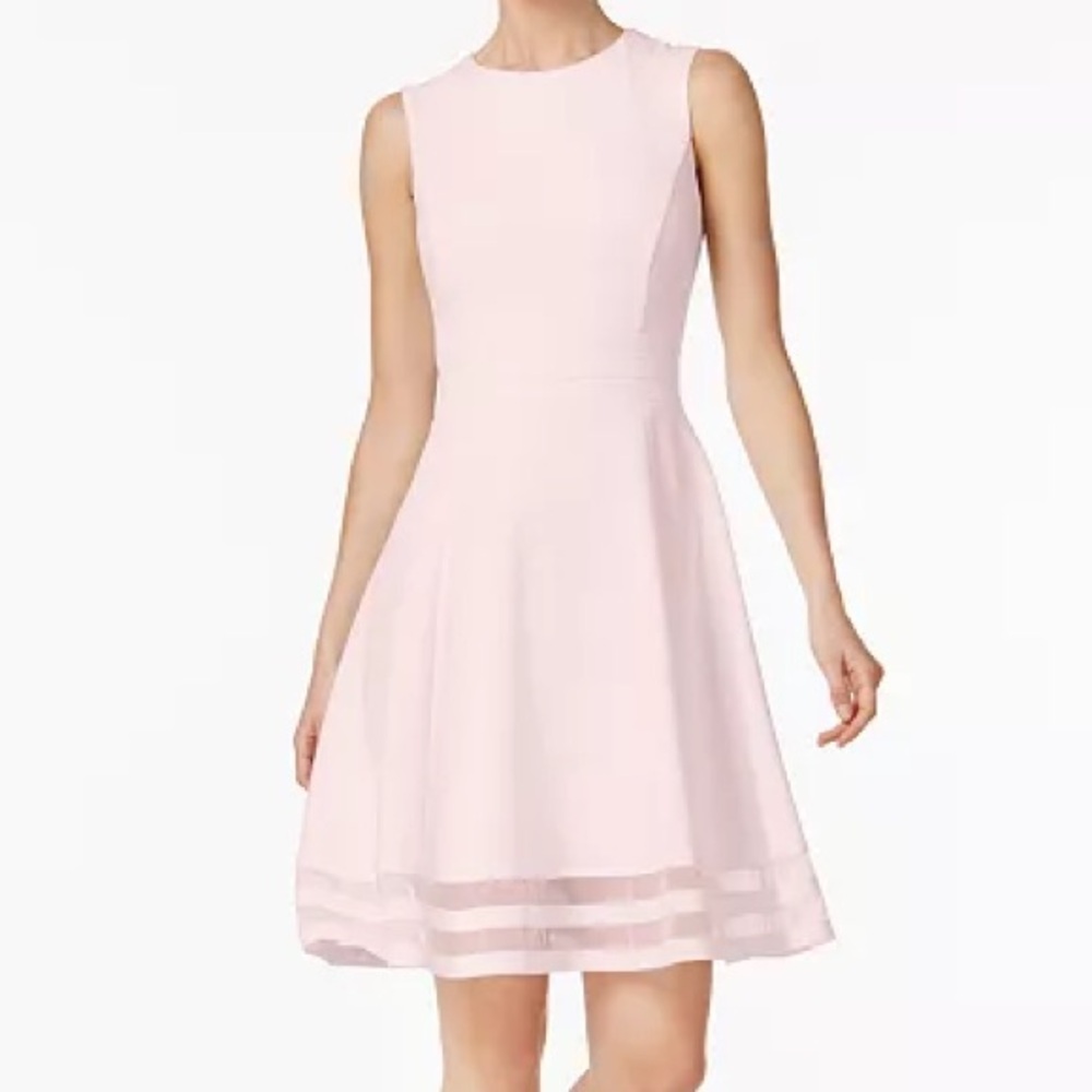 Calvin Klein Light Pink Mini Dress